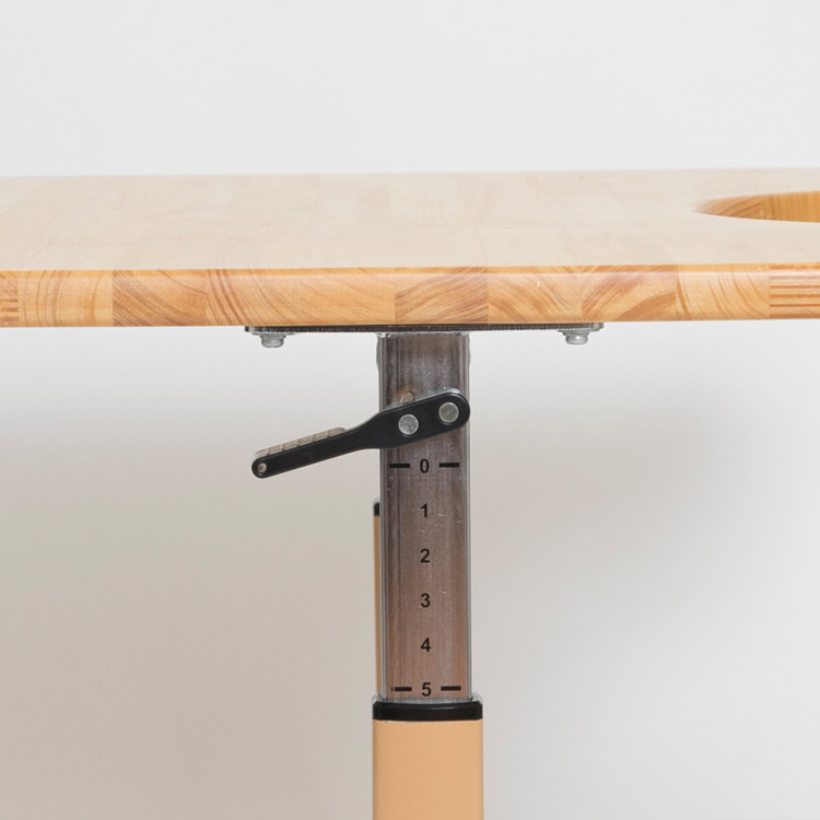 Height-Adjustable Table